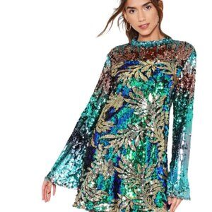 Sequin Boho Dress